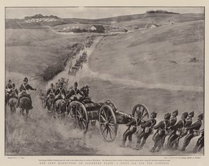 ソールズベリー平原での軍の作戦、砲手のための堅い仕事